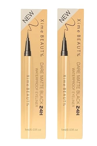 xime skin Dare Matte Black Waterproof Eyeliner 24H (set of 2 pcs) Beauty & Personal Care xime skin