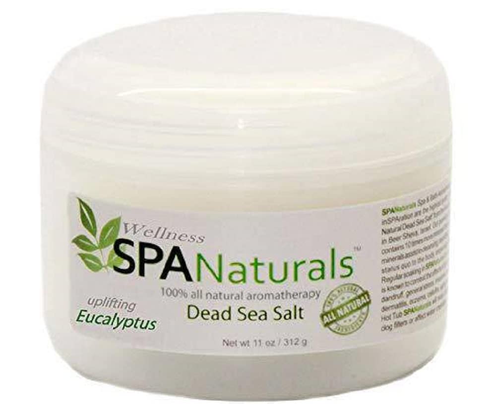 inSPAration Spa Naturals Dead Sea Salt - Eucalyptus (16 oz) Beauty and Personal Care InSPAration