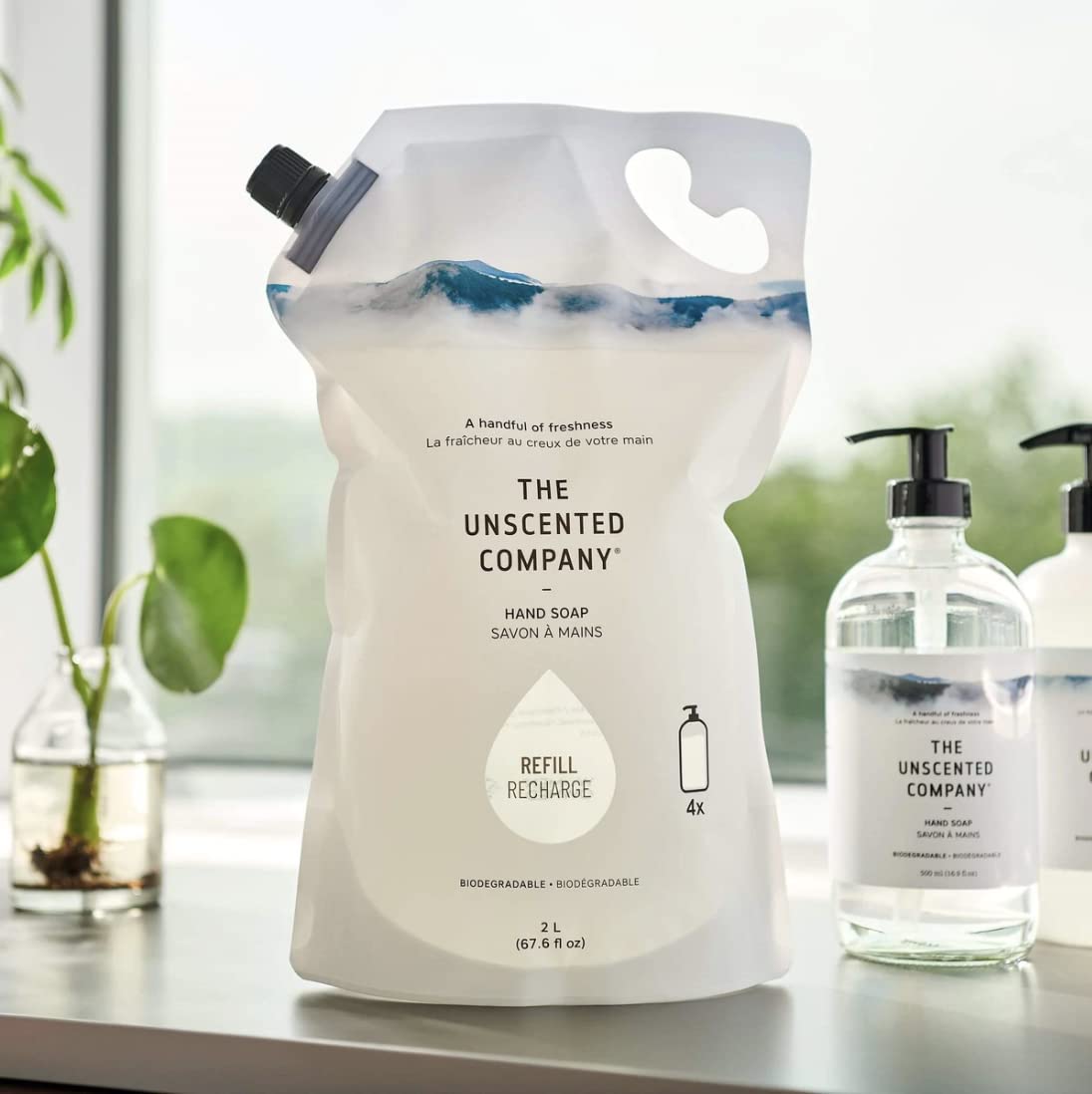 The Unscented Company Unscented Hand Soap Refill, 67.6 FZ Beauty & Personal Care The Unscented Company