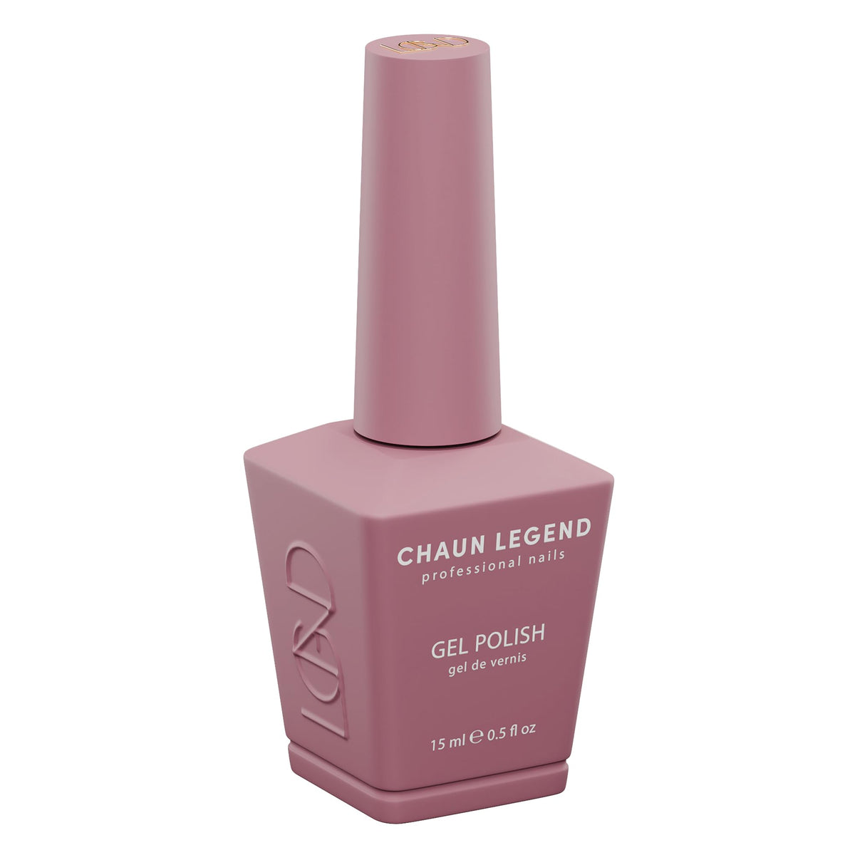 Chaun Legend UV Gel Nail Polish, 0.5 Ounce Long Lasting Salon Quality, Bubble Free Professional Manicures, Quick Dry High Shine, Button Nose LG5025