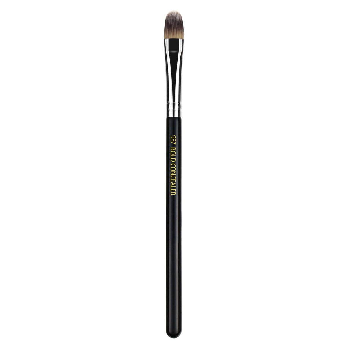 Bdellium Tools Professional Makeup Brush - Maestro Series 937 Concealer - With Soft Synthetic Fibers, For Blending Concealer (Black, 1pc)