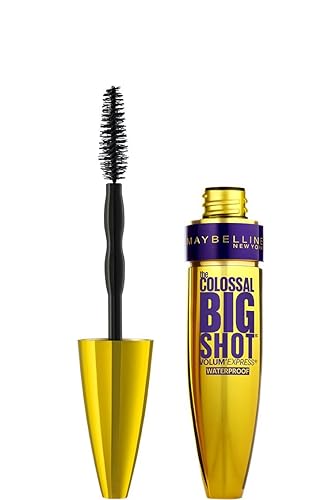 Maybelline New York Volum' Express The Colossal Big Shot Waterproof Mascara, Brownish Black, 0.32 fl. oz. Beauty & Personal Care MAYBELLINE