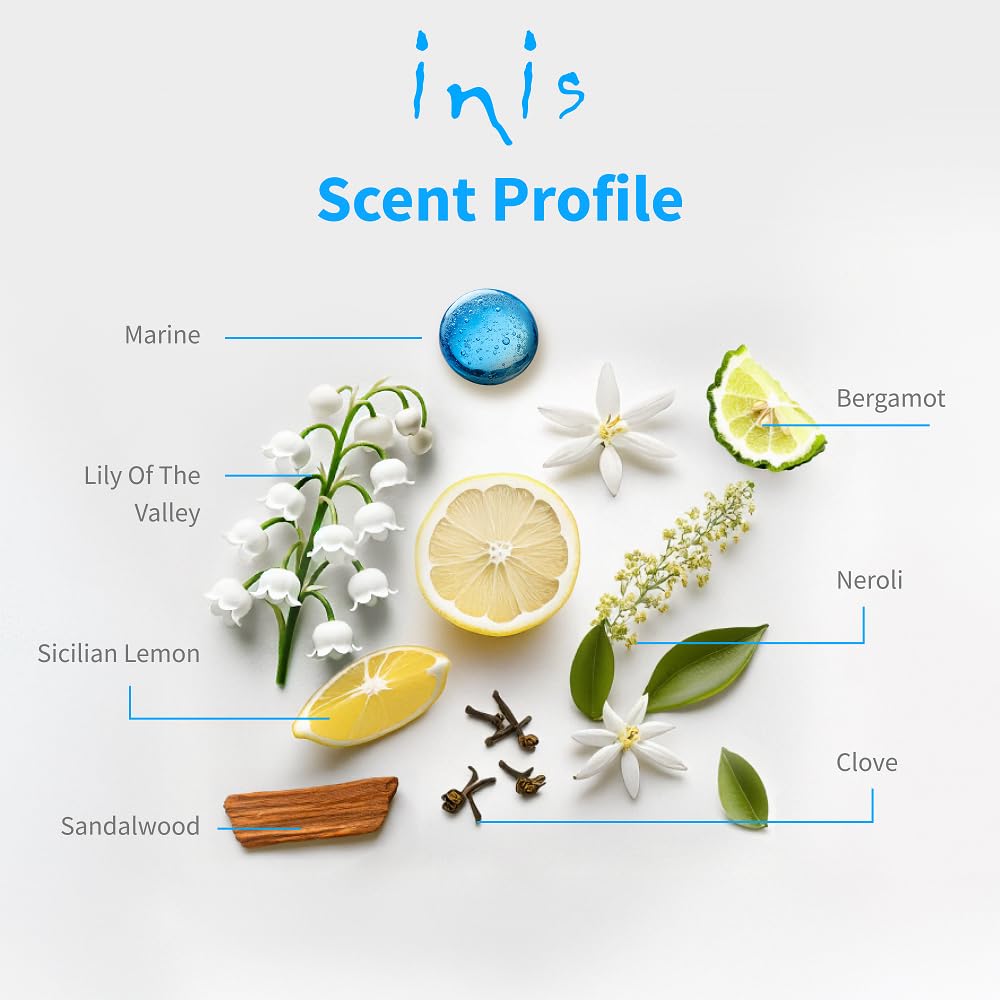 Inis the Energy of the Sea Cologne Spray - Unisex Perfume for Women and Men - Clean, Fresh, Ocean Cologne - 3.3 Fl Oz Beauty & Personal Care Inis the Energy of the Sea