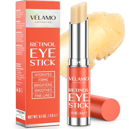 VELAMO ADVANCED Retinol Eye Stick: Renewing & Firming Under Eye Balm for Dark Circles, Puffiness, Fine Lines & Wrinkles - Travel Essentials, Portable Beauty and Personal Care VELAMO ADVANCED Default Title