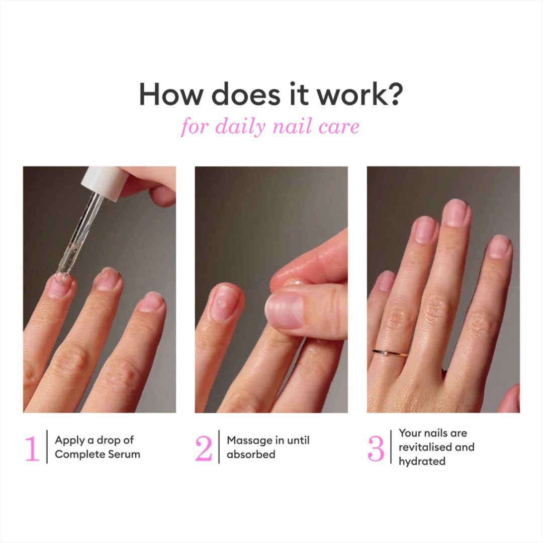 Manucurist - Complete Serum, Care for Damaged Nails and Cuticles, Hydrates and Regenerates Nails which Break Easily, Non-Greasy Gel Texture, Up Beauty and Personal Care Manucurist