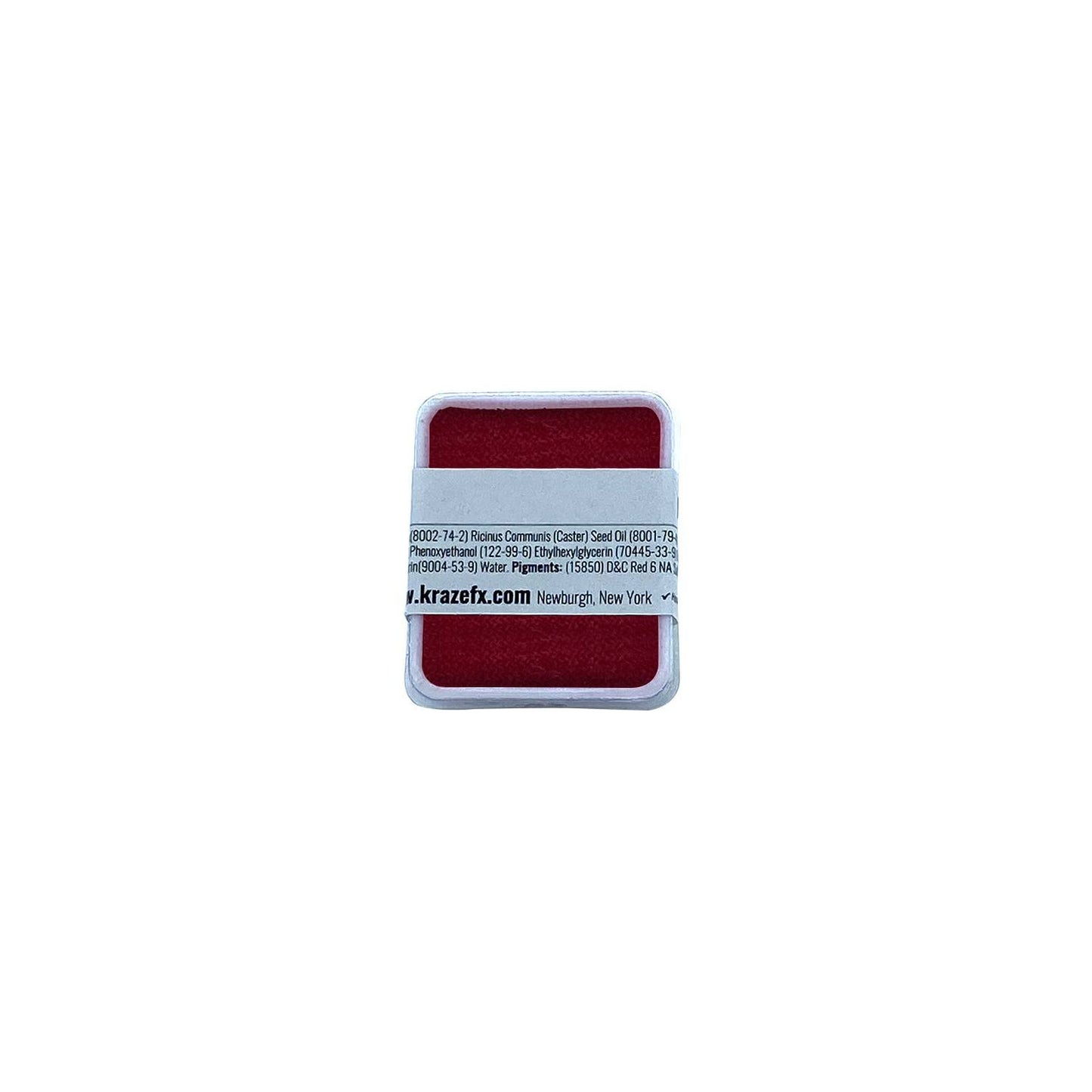 Kraze FX Face Paint Palette Refill - Red Face Paint (6 gm) - Hypoallergenic, Non-Toxic, Water Activated Professional Face & Body Painting Makeup Beauty & Personal Care Kraze FX