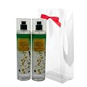 Bath & Body Works CHASING FIREFLIES Fine Fragrance Mist Gift Set with a Red Bow for Holiday 8 fl oz - Pack of 2 Beauty & Personal Care Bath & Body Works