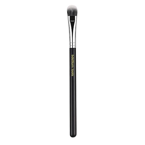 Bdellium Tools Professional Makeup Brush - Maestro Series 775 Duet Fiber Shader - With Soft Synthetic Fibers, For Shading Eyeshadow (Black, 1pc) Beauty & Personal Care BDELLIUM TOOLS