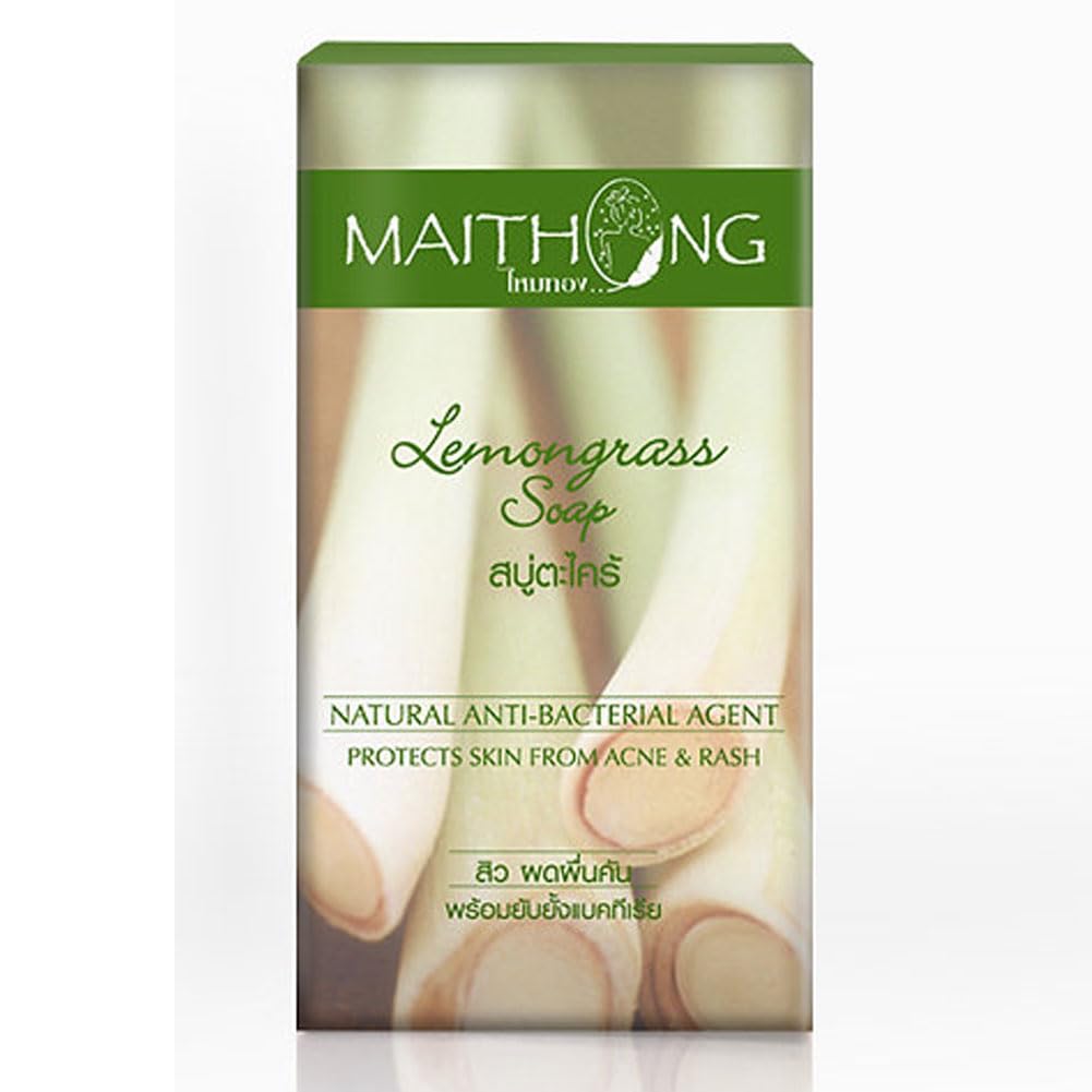 Maithong Lemongrass Soap 100 Gram. Beauty & Personal Care Maithong