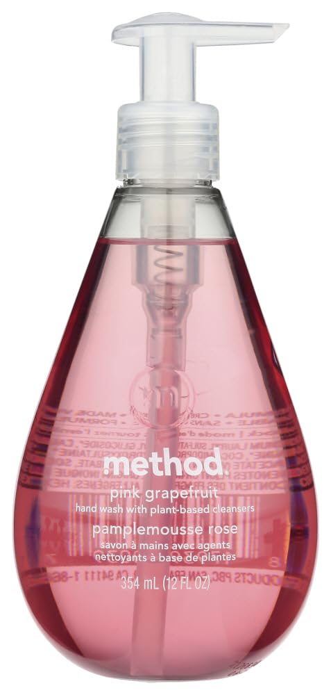 Method Hand Wash Grapefruit Liquid Bottle 12 Oz Pink Beauty & Personal Care Method