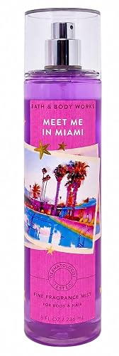 Bath & Body Works Fine Fragrance Mist - 8 oz - Meet Me In Miami Beauty & Personal Care Bath & Body Works