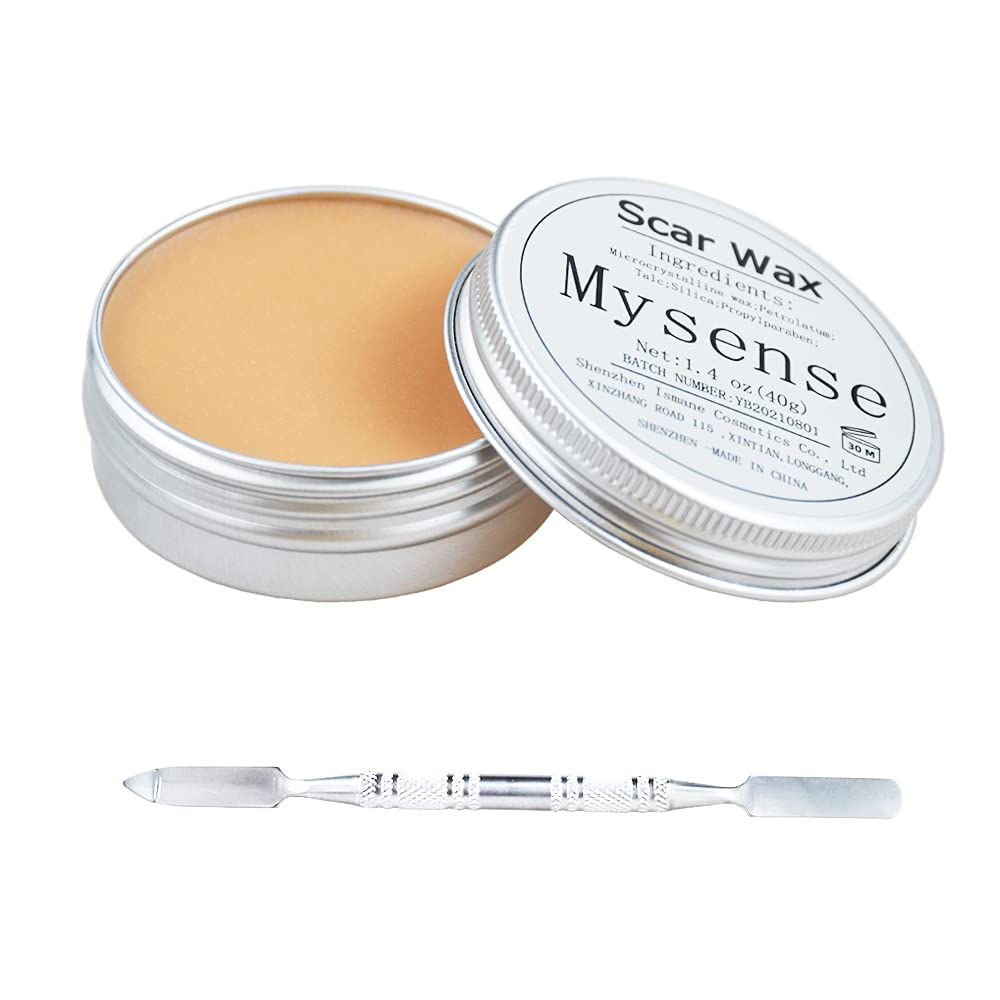 Mysense Scar Wax Kit SFX Make Up Special Effects Fake Molding Wound Skin Wax Body Paint Halloween Set Fake Nose Stage Zombie Cosplay Costume SFX Beauty & Personal Care Mysense