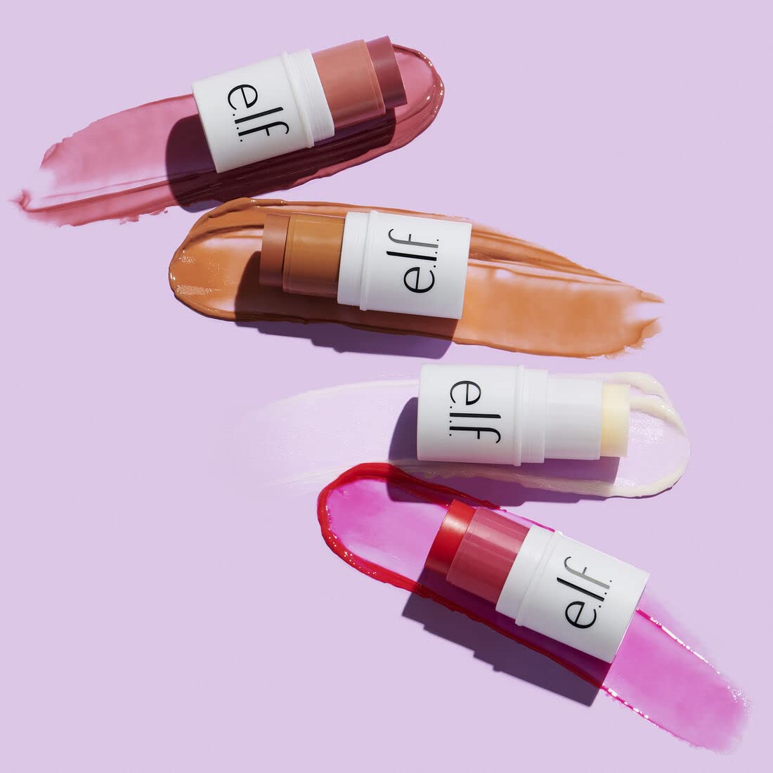 e.l.f. Bite-Size Lip Balm, Moisturizing Formula for Smoother & Softer Lips, Mini Tinted Chapstick, Coconut, 0.13 Oz Beauty & Personal Care e.l.f.