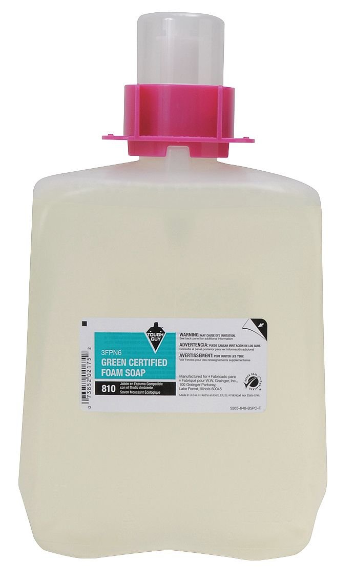 TOUGH GUY 2000 mL Unscented Foam Soap Refill Beauty & Personal Care Tough Guy