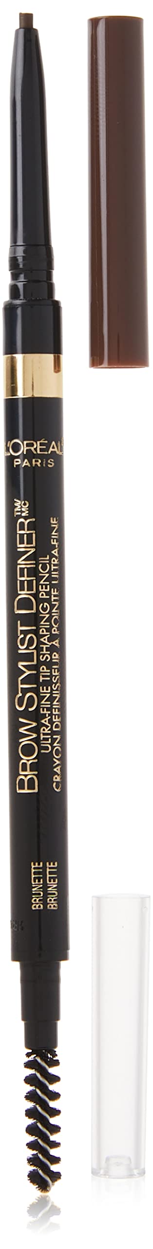 L'Oreal Paris Makeup Brow Stylist Definer Waterproof Eyebrow Pencil, Ultra-Fine Mechanical Pencil, Draws Tiny Brow Hairs and Fills in Sparse Areas Beauty & Personal Care L'Oreal Paris