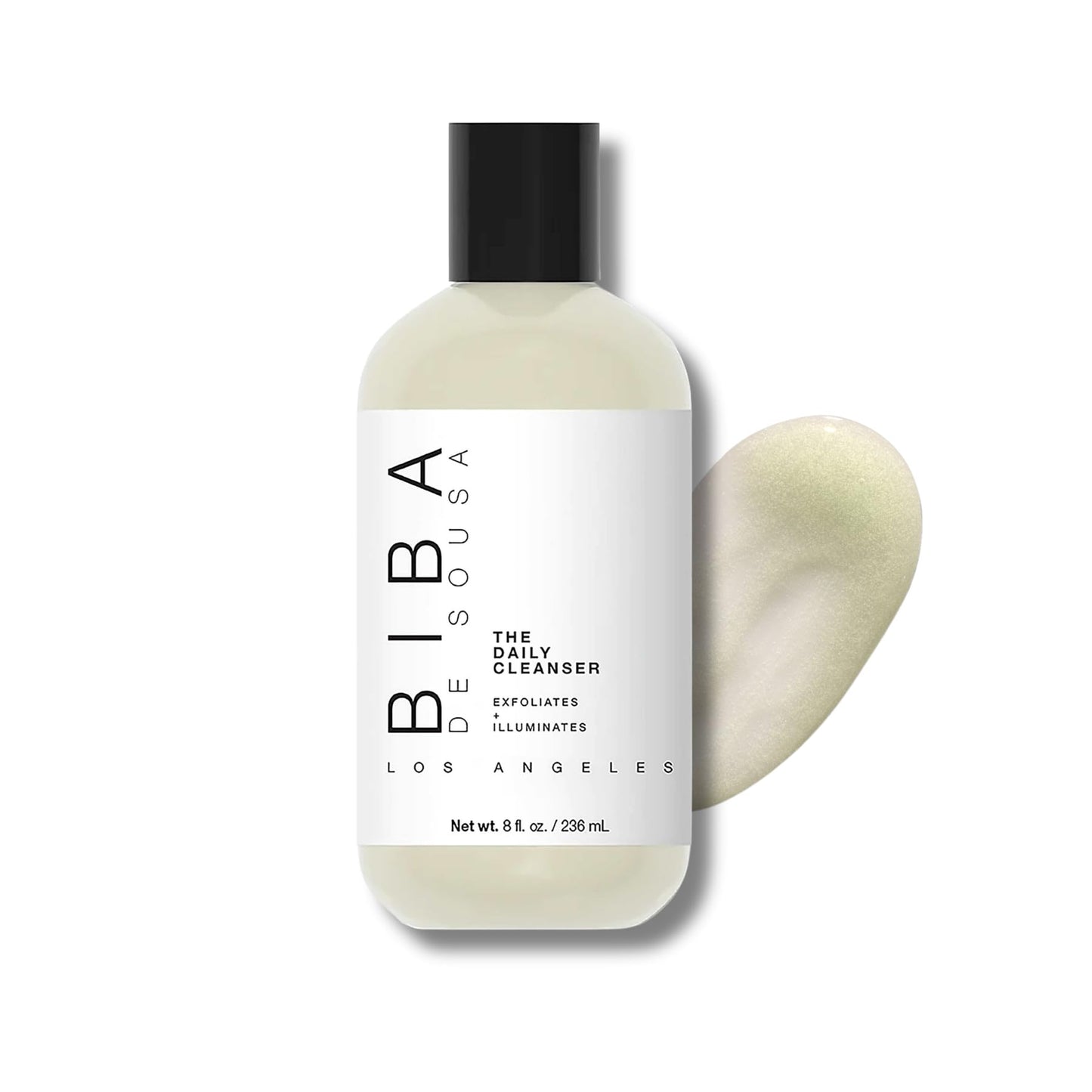 Biba De Sousa, The Daily Cleanser - Face and Body Wash with Exfoliating Beads, For Normal, Oily or Blemished Skin - Illuminates and Refines Skin Beauty & Personal Care biba de sousa