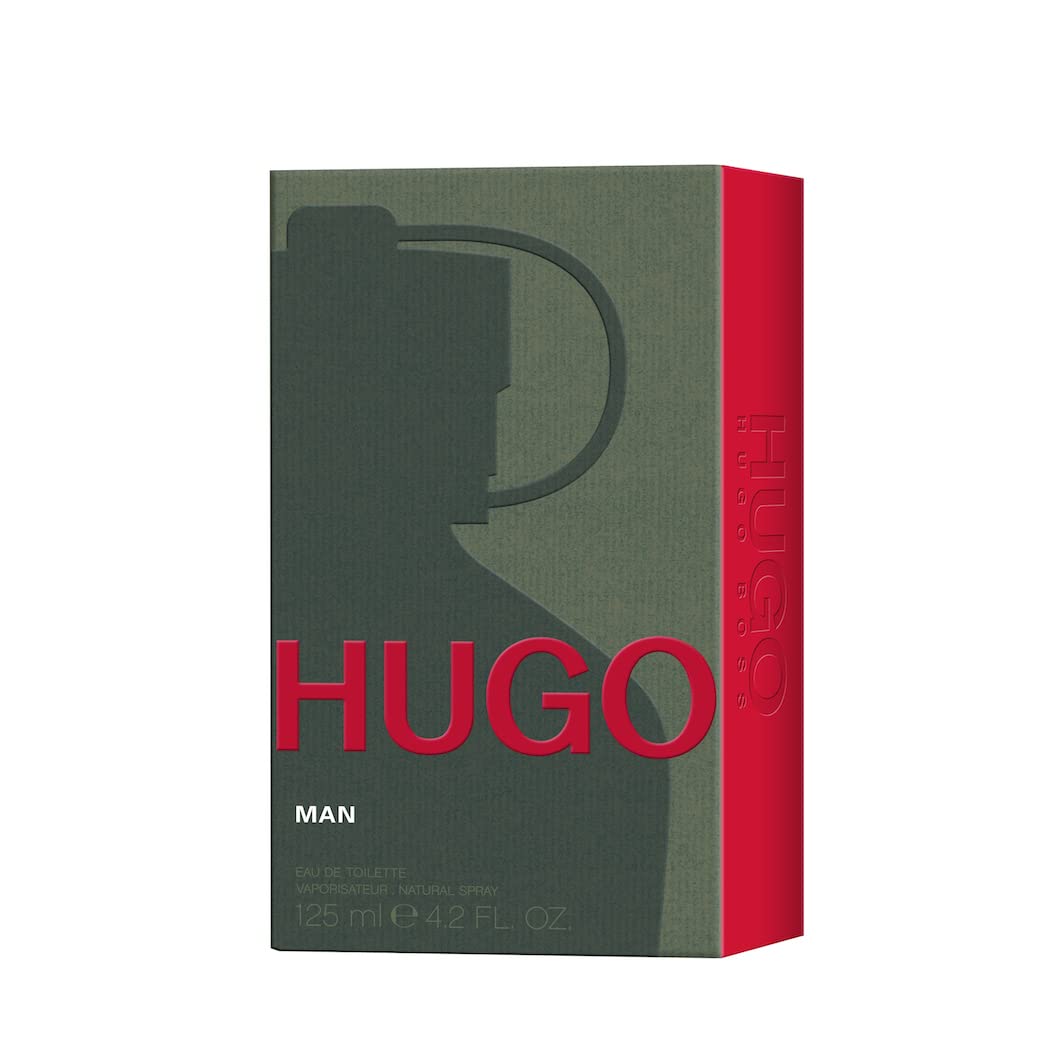 Hugo Boss Hugo Man Eau de Toilette - Fresh Aromatic Cologne - With Notes of Green Apple & Fir Balsam - Long Lasting Fragrance for Everyday Wear Beauty & Personal Care Hugo Boss