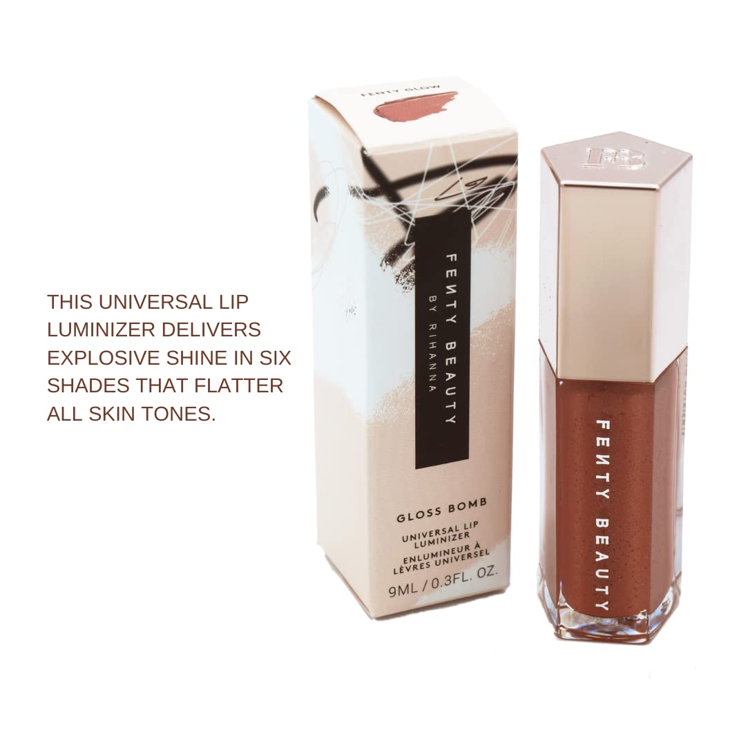 Gloss Bomb Universal Lip Luminizer - 01 Fenty Glow by Fenty Beauty for Women - 0.3 oz Lip Gloss Beauty & Personal Care FENTY BEAUTY