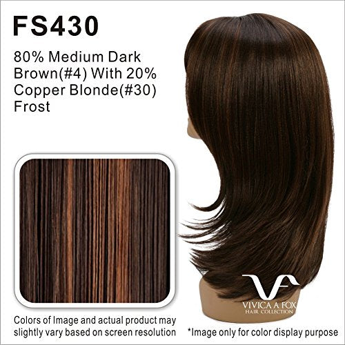 Vivica A Fox Hair Collection PB65-V New Futura Synthetic Fiber Pocket Bun, FS4/30, 7.7 Ounce