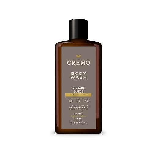Cremo Body Wash for Men, Rich-Lathering Vintage Suede, 16 Fl Oz Beauty & Personal Care Cremo