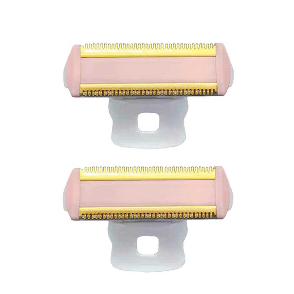 2PCS Women Shaver Replacement Heads Compatible with Finishing Touch Flawless Body Rechargeable Ladies Shaver Hair Remover Heads (Pack of 2) Beauty and Personal Care INVODA