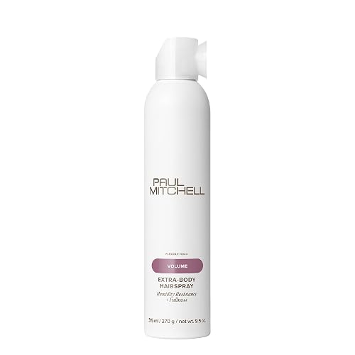 Paul Mitchell Extra-Body Hairspray, Flexible Hold, Maximum Volume + Humidity Resistance, For Fine Hair, 9.5 oz Beauty & Personal Care Paul Mitchell
