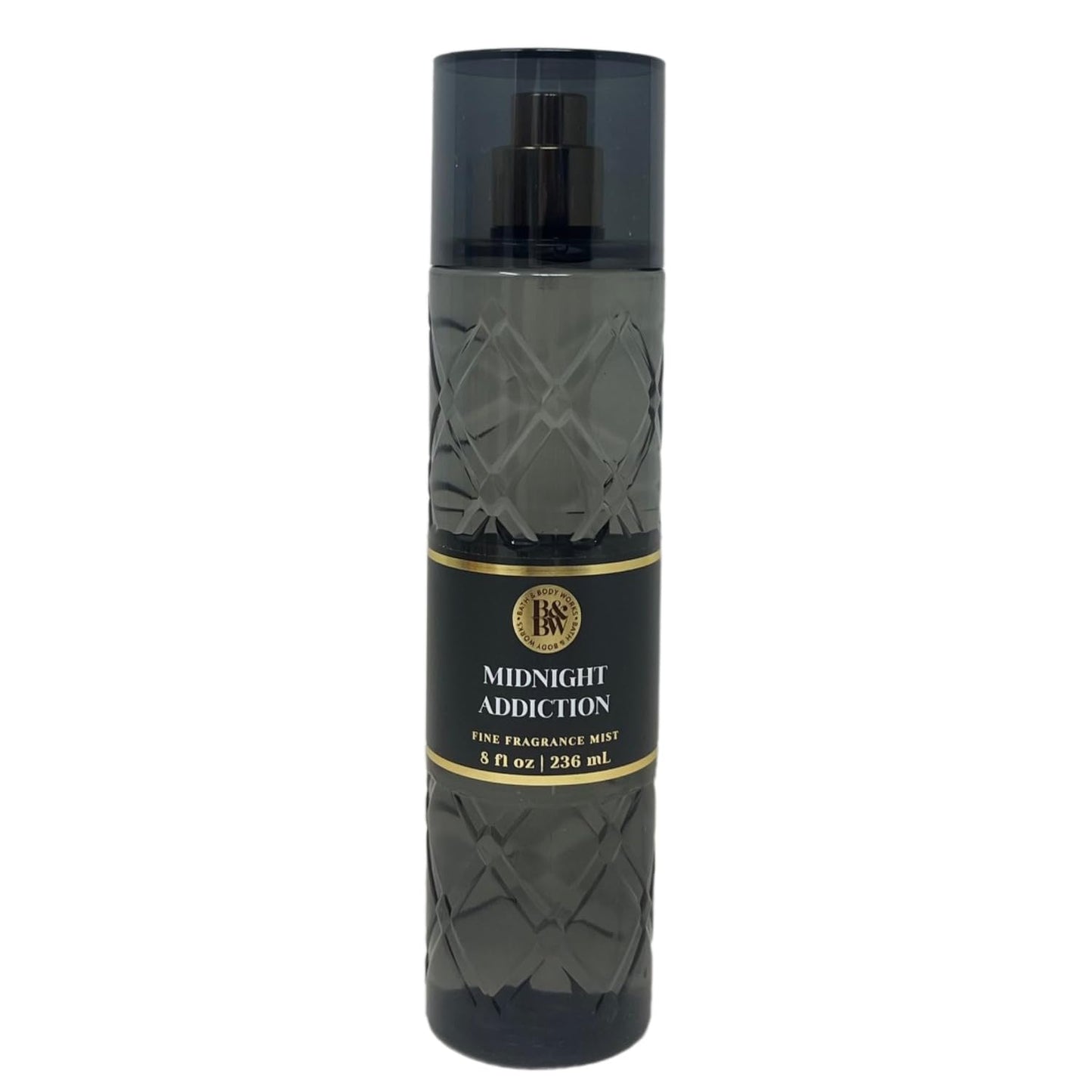 Bath & Body Works Midnight Addiction 2 Pack Fine Fragrance Mist Bundle with a Natural Oats Bar Soap - Full Size Beauty & Personal Care Bath & Body Works