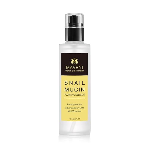 MAVENI High Concentration Snail Mucin Plumping Serum 100ml 3.38 fl.oz,Hydrating Serum with Snail, Reduce Wrinkles and Fine Lines,Smooth Facial Skin Beauty & Personal Care MAVENI