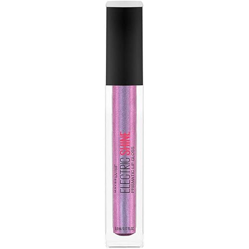 Maybelline New York Lip Studio Electric Shine Prismatic Lip Gloss Makeup, Lunar Gem, 0.17 fl. oz. Beauty & Personal Care MAYBELLINE