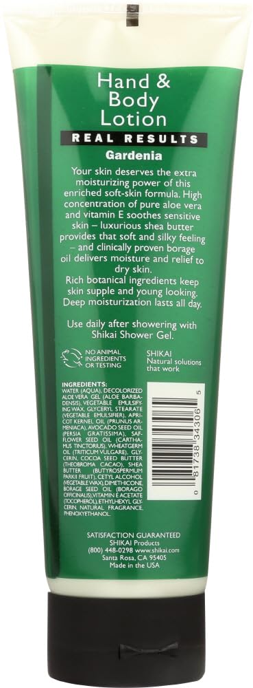 Shikai Products - Shikai All Natural Hand And Body Lotion Gardenia - 8 Fl Oz - Pack Of 1 Beauty & Personal Care MarvelsAura