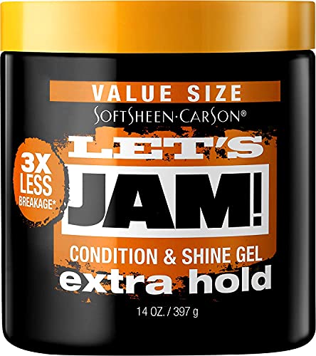 SoftSheen Hair Gel Carson Dark and Lovely Let's Jam, Shining and Conditioning Gel, Extra Hold, For all Hair Types, Styling Gel Also Great Beauty & Personal Care SoftSheen
