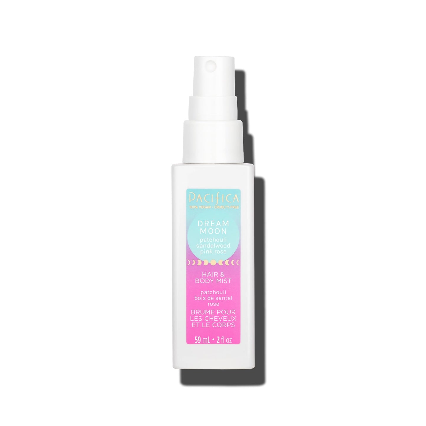 Pacifica Hair & Body Mist - Mini Dream Moon Hair & Body Spray for Women - Body Mist Perfumes for Women - Hair Perfume - Alcohol-Free Spray Designed Beauty & Personal Care Pacifica