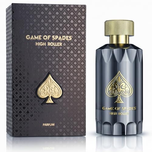 Jo Milano Game of Spades High Roller Parfum Spray | 3.4 oz (100ml) | Warm, Soft, Citrus, Oud, Patchouli Scent | Long Lasting Fragrance for Men Beauty & Personal Care Jo Milano