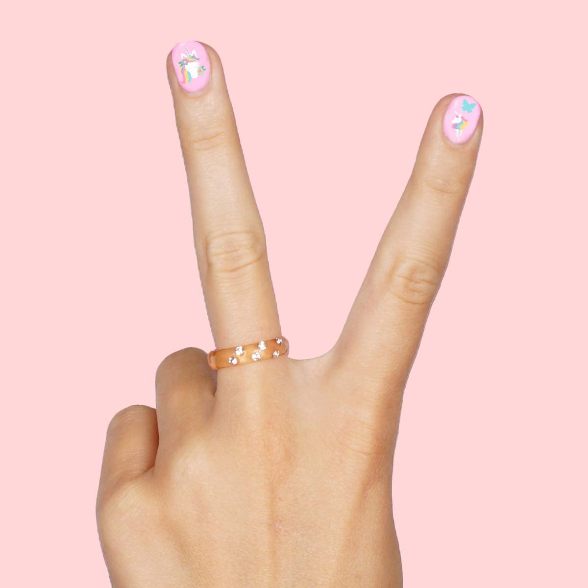 xo, Fetti Kids Unicorn Nail Stickers - 524 Decals | Birthday Girl Party Favors, DIY Home Activity, Gift, Cute Nail Transfer, Rainbow, Butterfly Beauty & Personal Care xo, Fetti