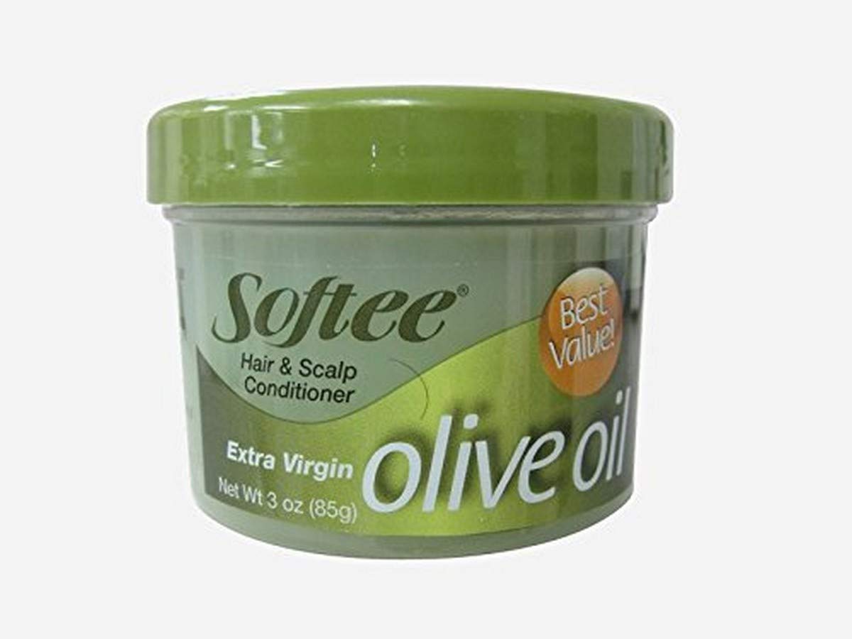 Softee Olive Oil Hair & Scalp Conditioner Extra Virgin, 3 Oz