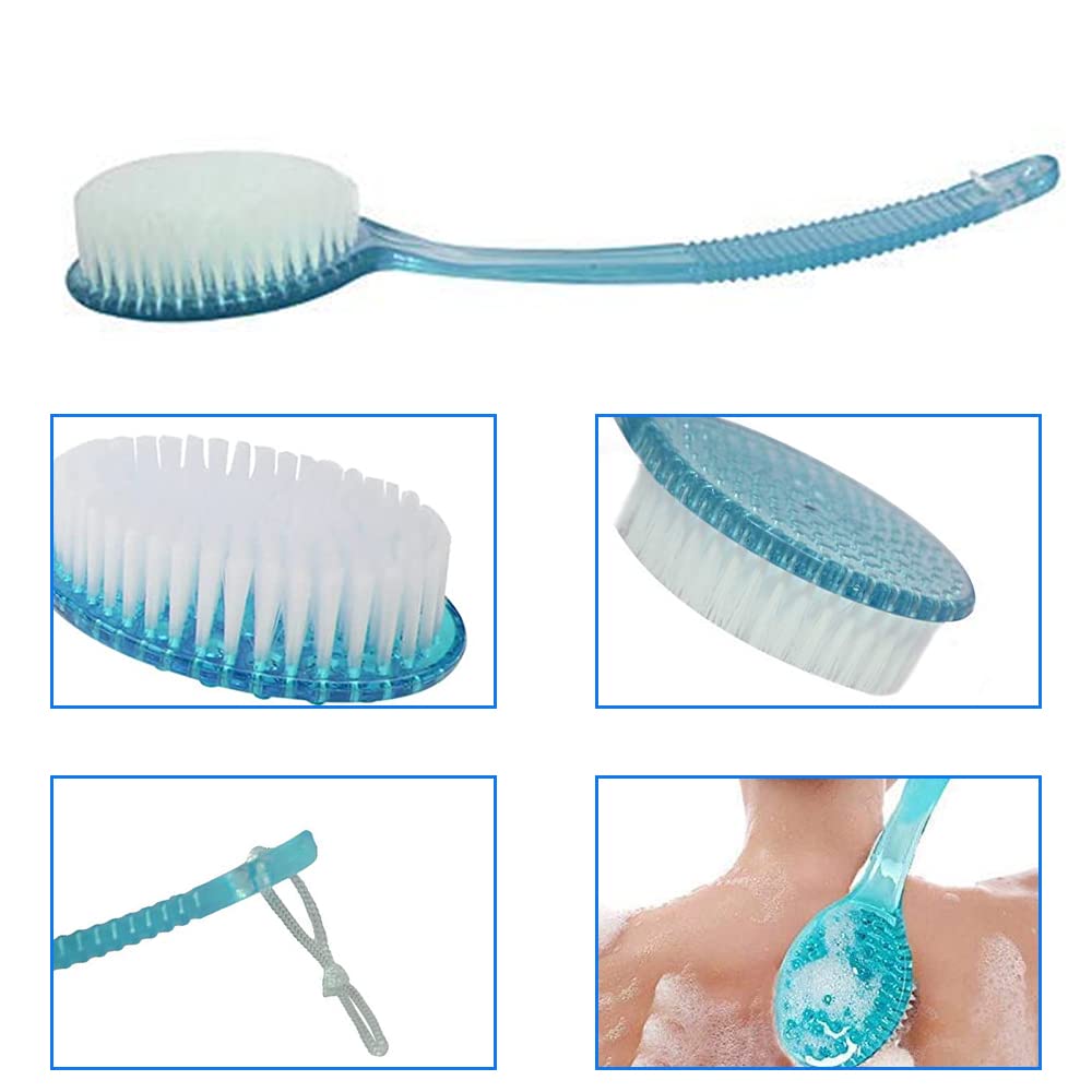 Body Brush Shower Brush Back Scrubber Bath Brush Body Brush for Shower Body Scrubber Skin Brush Skin Cleaning Brush Dry Brushing Body Brush Massager Beauty and Personal Care MNVD