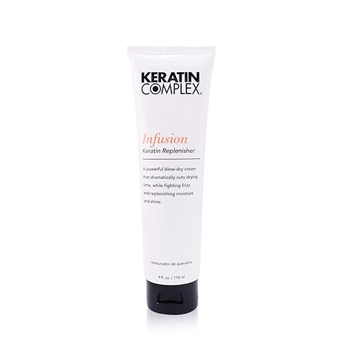 Keratin Complex Infusion Keratin Replenisher Blow Dry Cream -4 Fl Oz (Pack of 1) Beauty & Personal Care Keratin Complex