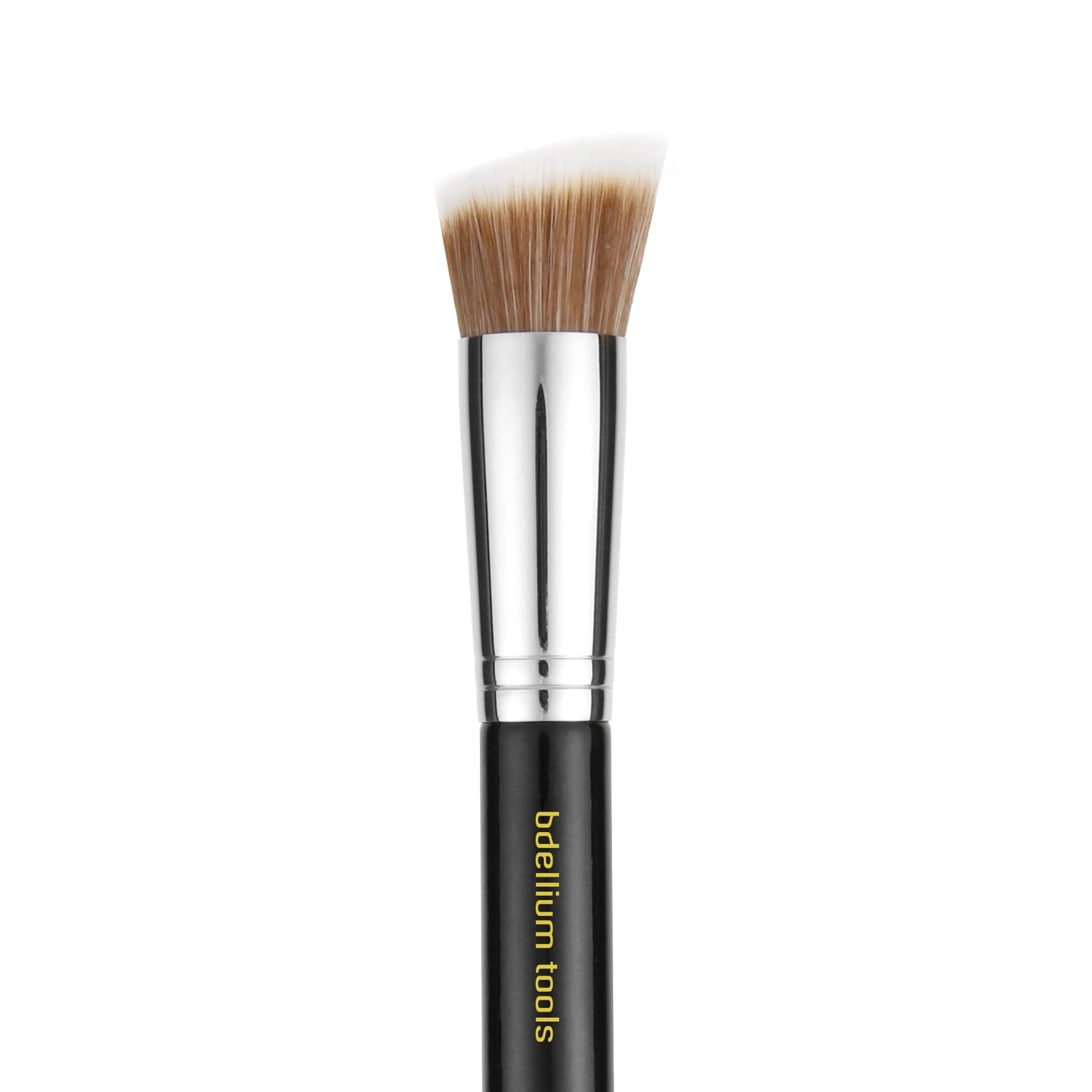 Bdellium Tools Professional Makeup Brush - Maestro Series 954 Duet Fiber Slanted Kabuki - With Soft Synthetic Fibers, For Stippling, Buffing, Blending Beauty & Personal Care BDELLIUM TOOLS