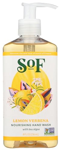 South of France, Lemon Verbena, Hand Wash with Soothing Aloe Vera, 8 oz (236 ml) (Pack of 2) Beauty & Personal Care South Of France