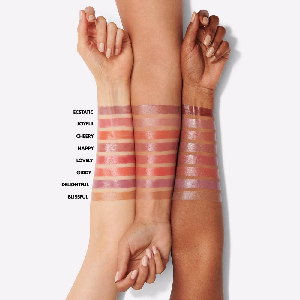 e.l.f. Hydrating Core Lip Shine, Conditioning & Nourishing Lip Balm, Sheer Color Tinted Lip Moisturizer, Blissful, 0.09 Oz Beauty & Personal Care e.l.f.