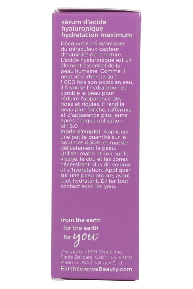 HYALURONIC ACID SERUM Beauty & Personal Care Earth Science