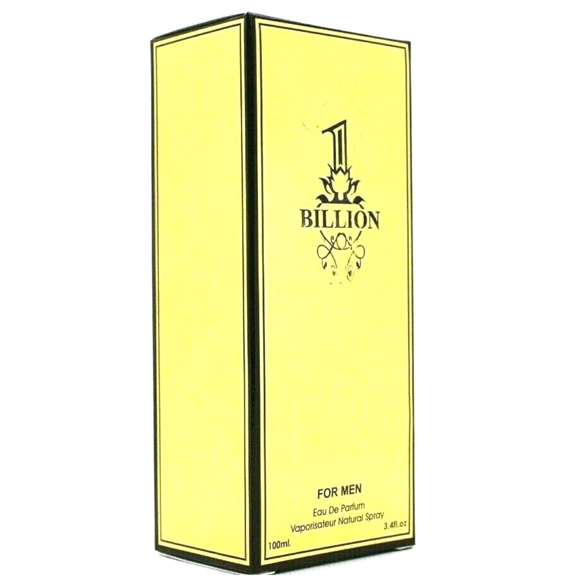Secret Plus 1 Billion, Fragrance for Men, 3.4 Oz -100 ml / Eau De Parfum Natural Spray Vaporizateur Beauty & Personal Care Secret Plus
