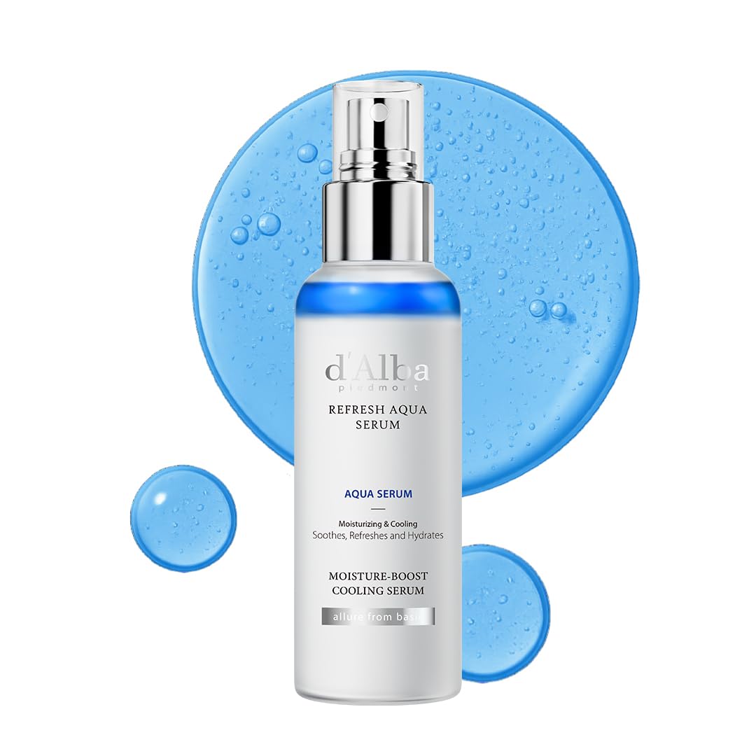 d'alba Piedmont Italian White Truffle Refresh Aqua Serum, Vegan Skin Care, Light-weight Face Moisturizer, Glow Serum for Radiant Skin, Non Beauty and Personal Care d'alba Piedmont Default Title
