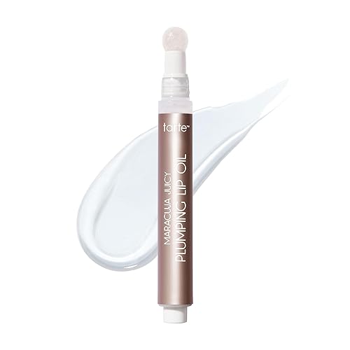 tarte maracuja juicy plumping lip oil - Hydrating & Volumizing Lip Plumper Gloss Balm with Nourishing Hyaluronic Acid, Plumps & Moisturizes, Vegan Beauty & Personal Care tarte