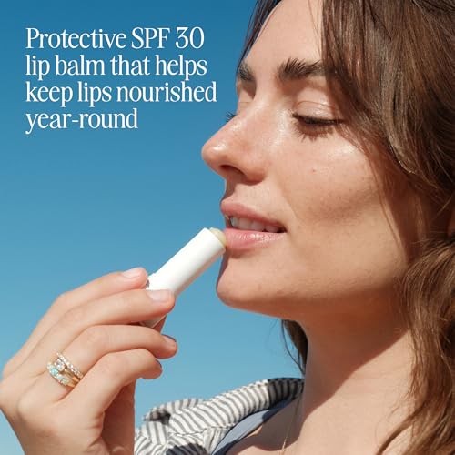 COOLA Organic Liplux Lip Balm and Sunscreen with SPF 30, Dermatologist Tested Lip Care for Daily Protection, Vegan and Gluten Free, 0.15 Oz Beauty & Personal Care COOLA