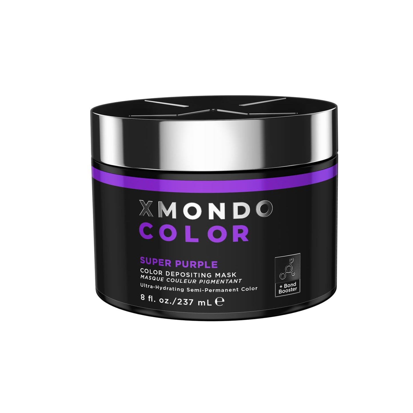 XMONDO Color Super Purple Depositing Mask, Hair Dye, 8 Fl Oz Beauty and Personal Care XMONDO Default Title