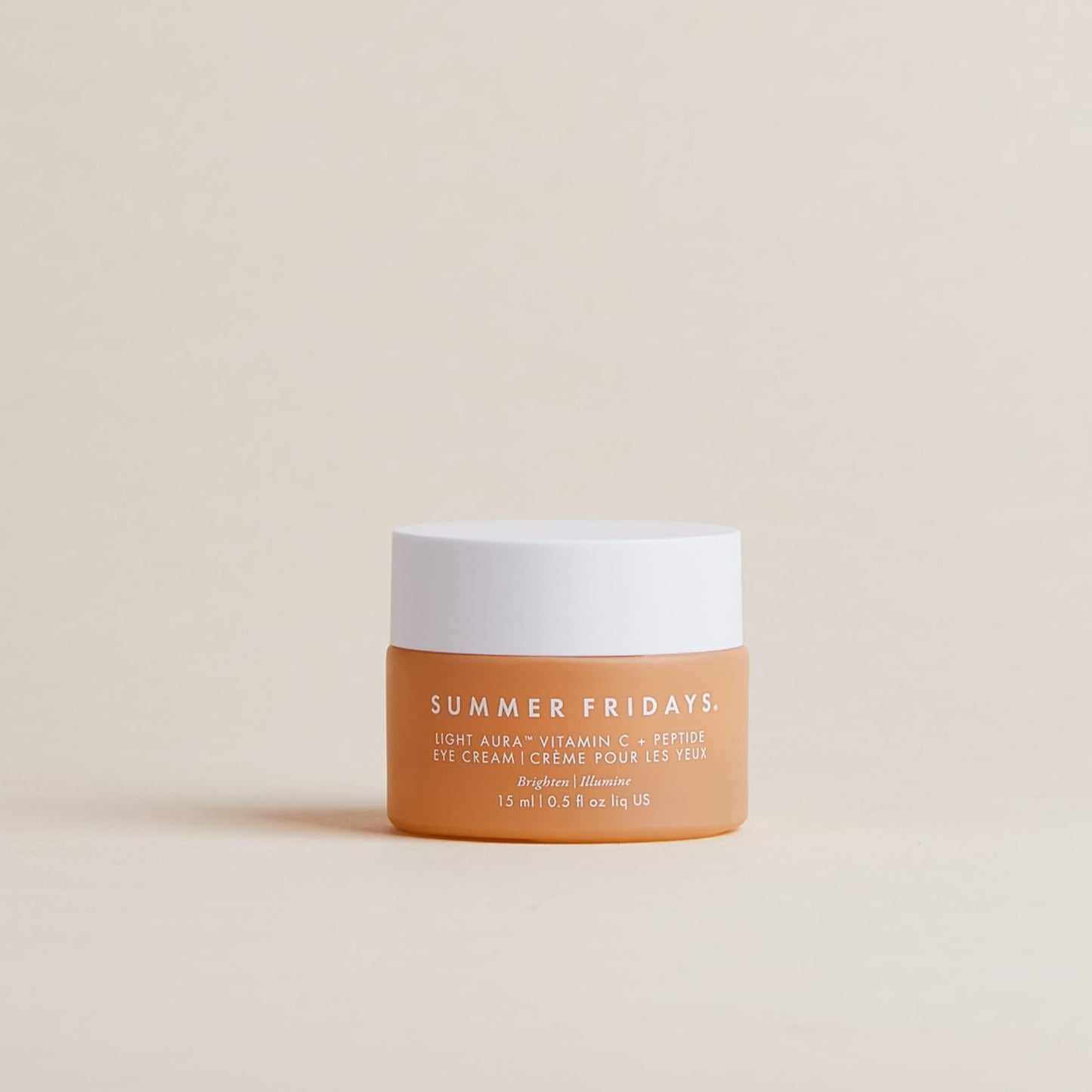 Summer Fridays Light Aura Vitamin C + Peptide Eye Cream - Brightening Eye Cream with an Illuminating and Hydrating Formula (0.5 Fl Oz) Beauty & Personal Care Summer Fridays