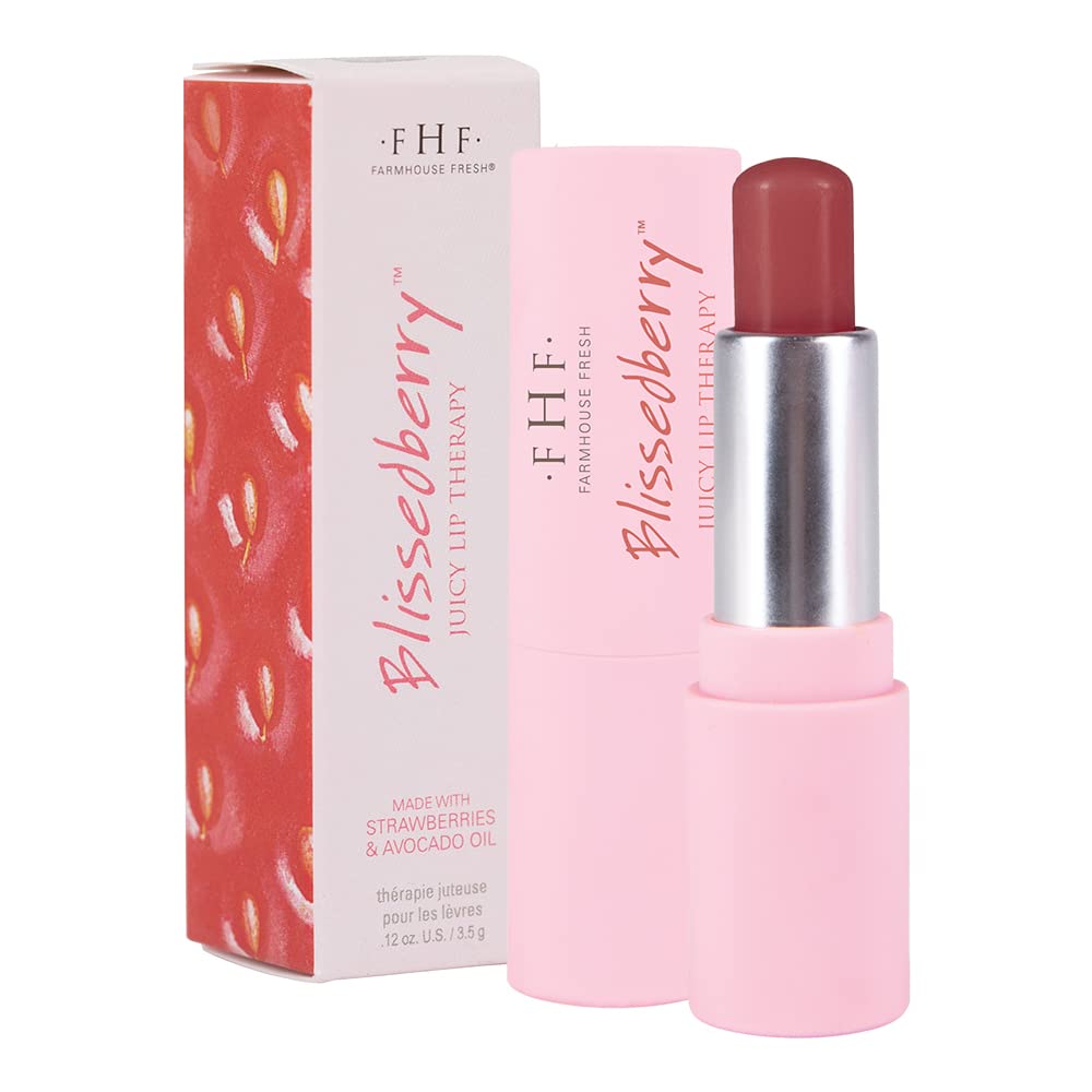 FarmHouse Fresh Blissedberry Juicy Lip Therapy, 0.12 oz. Beauty & Personal Care FarmHouse Fresh