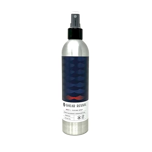 Shear Revival Amity Texture Spray for Men & Women - Vegan, Light Hold, Matte Finish for All Hair Types, Sage, Bergamot, and Labdanum Scent with Sea Beauty & Personal Care Shear Revival