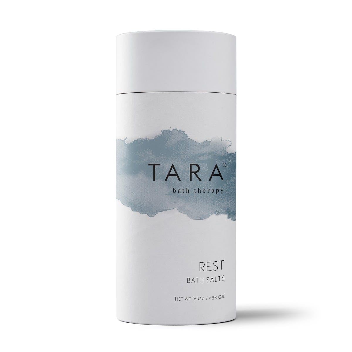 TARA Spa Therapy Rest Bath Salts - Calming Aromatherapy Soak with Lavender & Chamomile - 100% Pure Essential Oils - 16 oz Beauty and Personal Care TARA